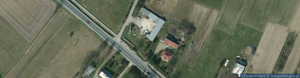 Zdjęcie satelitarne Firma Handlowo- Usługowo- Geodezyjno-Budowlana Inż.Adam Sieńkowski