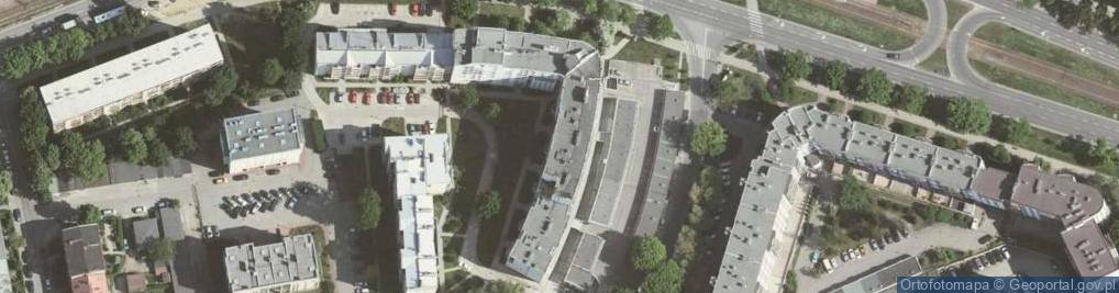 Zdjęcie satelitarne Firma Inżynierska Es w Upadłości