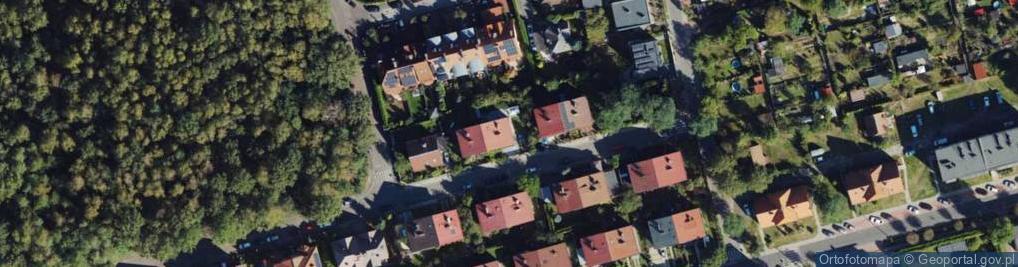 Zdjęcie satelitarne Firma Projektowo-Budowlana Fireprotect Łukasz Miłkowski Nazwa Skrócona: F.P.B.Fireprotect