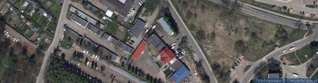 Zdjęcie satelitarne Firma Usługowo - Handlowa West Waldemar Głąb