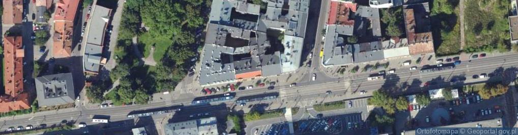 Zdjęcie satelitarne Golden Development Łaska Klima i Wspólnicy