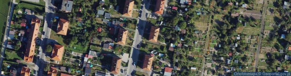 Zdjęcie satelitarne Handel i Usługi Ogólnobudowlane