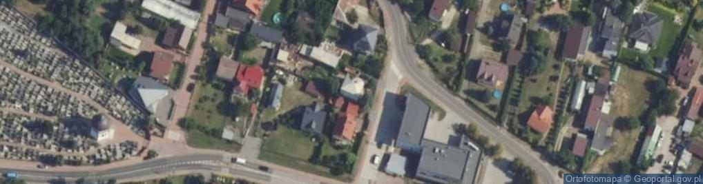 Zdjęcie satelitarne Henryka Twardo Roboty Ziemne