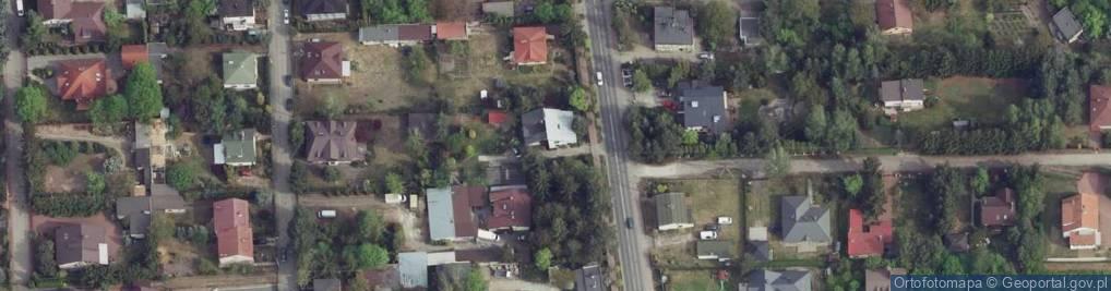 Zdjęcie satelitarne Iwa SPC Projektow Sieci i Nsta Wodno Kanal i Co Niedzińska A i S Ka