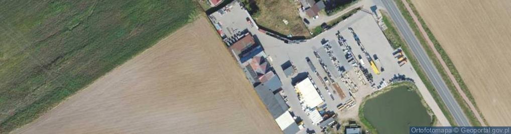 Zdjęcie satelitarne Izol-Dach Janusz Gleba