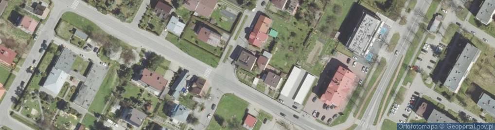 Zdjęcie satelitarne Jan Zięba Przedsiębiorstwo Budowlane Kamp
