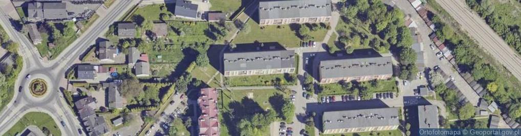 Zdjęcie satelitarne Janusz Kłapa J K M Bud-Rem