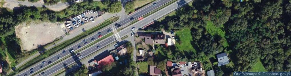 Zdjęcie satelitarne Janusz Kukla Przedsiębiorstwo Usługowo - Handlowe Cis