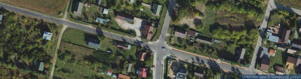 Zdjęcie satelitarne Jarosław Sacharczuk Przedsiębiorstwo Usług Ogólnobudowlanych