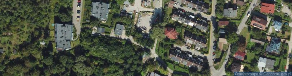 Zdjęcie satelitarne Jerzy Pułczyński Hurtownia Materiałów Budowlanych i Przemysłowych Budip