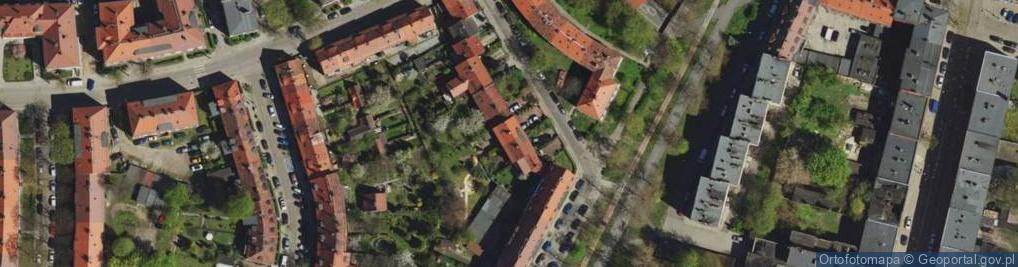 Zdjęcie satelitarne Joanna Kuźniecow Przedsiębiorstwo Handlowo-Usługowe Domofonix