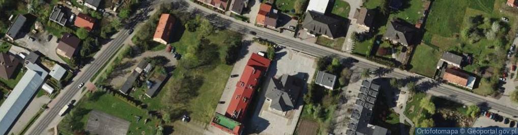 Zdjęcie satelitarne Karaś Przedsiębiorstwo Instalacji Sieci Co, Wod.- Kan.i Gaz.Usłu
