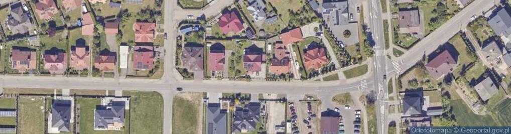Zdjęcie satelitarne Kazimiera Maranowska Przedsiębiorstwo Usług Przemysłowych Zakład Elektryczny