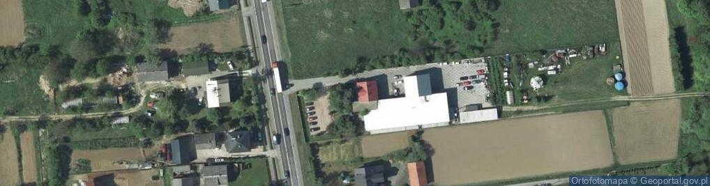 Zdjęcie satelitarne Kominki Kozłowski