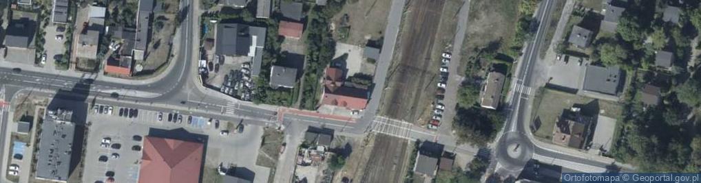 Zdjęcie satelitarne Kris Posadzki Przemysłowe Marek Tkacz Krzysztof Tkacz