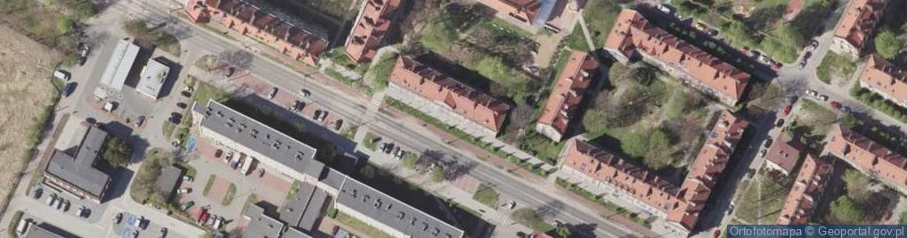 Zdjęcie satelitarne Kroftak Zakład Projektowo Budowlano Usługowy