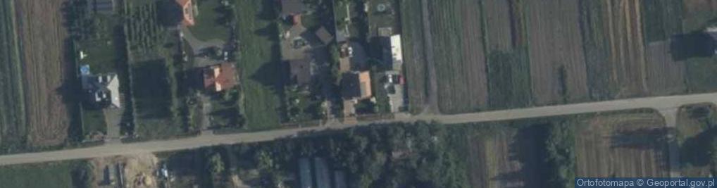 Zdjęcie satelitarne Krzysztof Wójcik Przedsiębiorstwo Usługowo-Budowlane Wójcik
