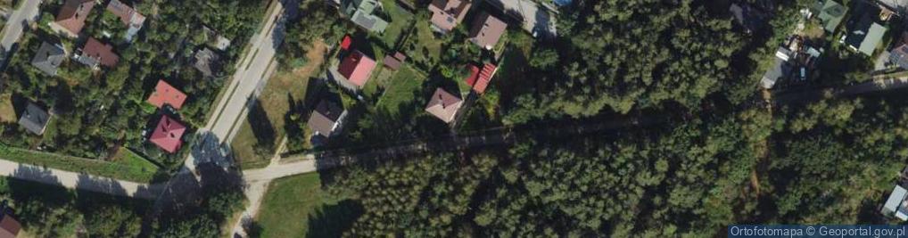 Zdjęcie satelitarne Łobiński Jan Mar-Bud Przedsiębiorstwo Budownictwa Instalacyjnego i Ogólnego