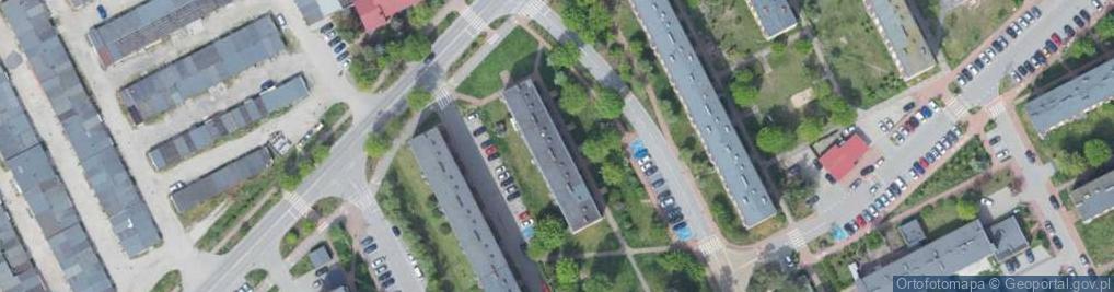 Zdjęcie satelitarne Łukasz Baran Bar-Bud