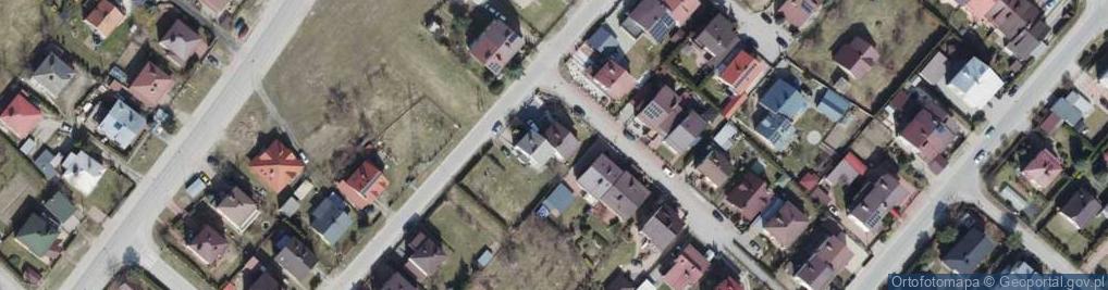Zdjęcie satelitarne Łukasz Erazmus Firma Produkcyjno Usługowo Handlowa Archigam
