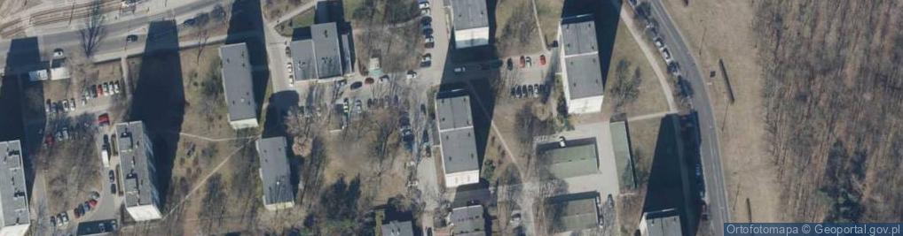 Zdjęcie satelitarne M Szczęśniak P P D T Maria Szczęśniak