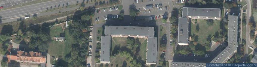 Zdjęcie satelitarne Maciej Grzeszkowiak Mal Bud