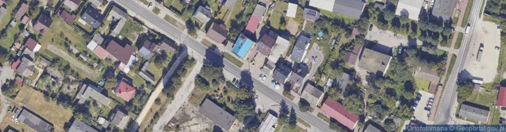 Zdjęcie satelitarne Magdalena Sienkiewicz Przedsiębiorstwo Handlowo-Usługowe Mag-Bruk