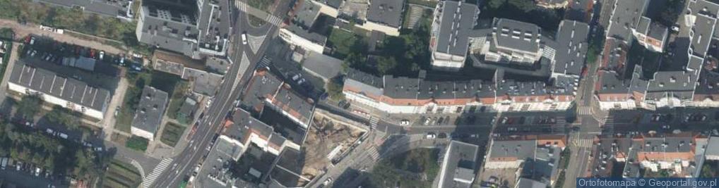 Zdjęcie satelitarne Małgorzata Brzóska Byk-Bud