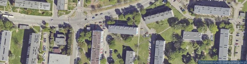 Zdjęcie satelitarne Malmeks