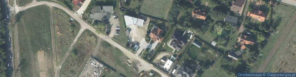 Zdjęcie satelitarne Marcin Borkowski Przedsiębiorstwo Techniczno-Budowlane Marcin Borkowski