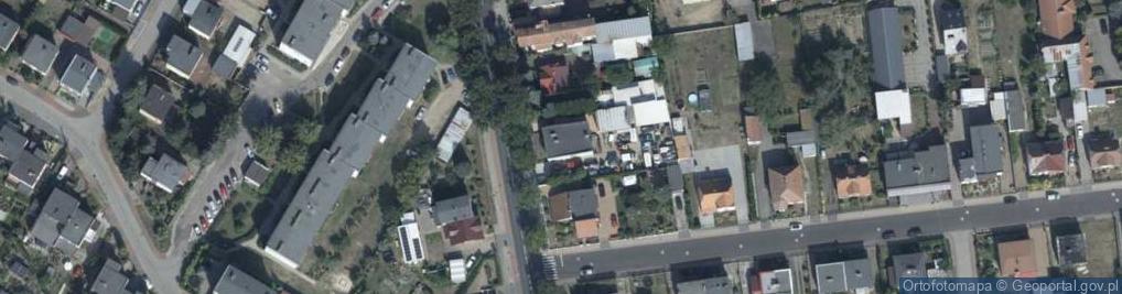 Zdjęcie satelitarne Mariusz Roszyk Fach-Bud Obudowy Hal Mariusz Roszyk