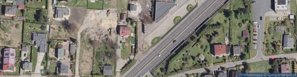 Zdjęcie satelitarne Materiały Budowlane-Trans Ryszard Stompor