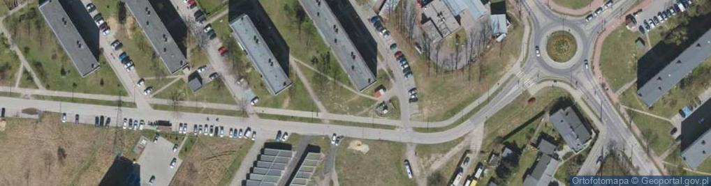 Zdjęcie satelitarne MBT Serwis