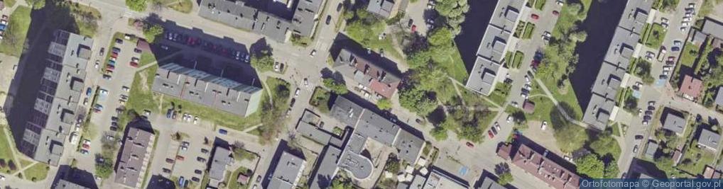 Zdjęcie satelitarne Median