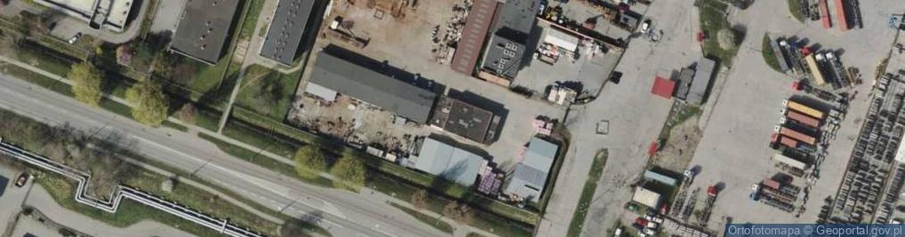 Zdjęcie satelitarne Mega Inwest