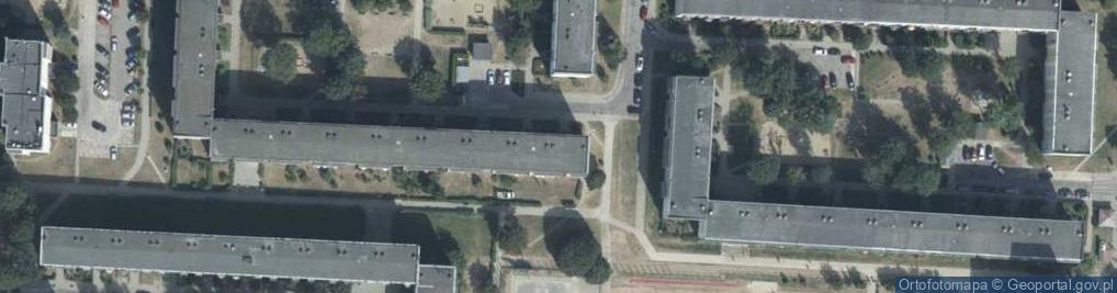 Zdjęcie satelitarne Michał Koczorowski Przedsiębiorstwo Handlowo-Usługowe Anbud