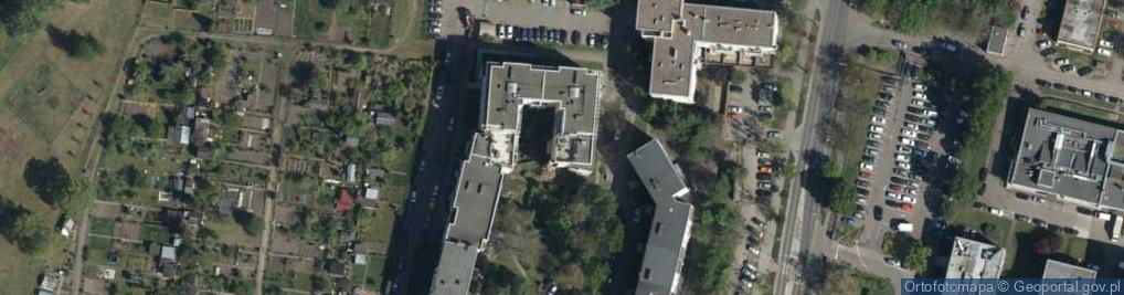 Zdjęcie satelitarne Michał Marciniuk Budownictwo Inżynieria Inwestycje