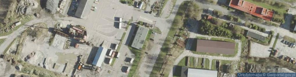 Zdjęcie satelitarne Miejskie Przedsiębiorstwo Robót Drogowych