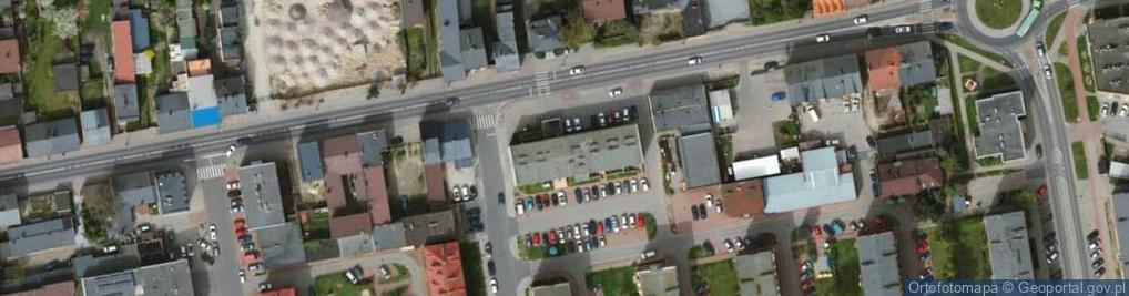 Zdjęcie satelitarne Miejsko Gminna Spółka Wodna w Poddębicach