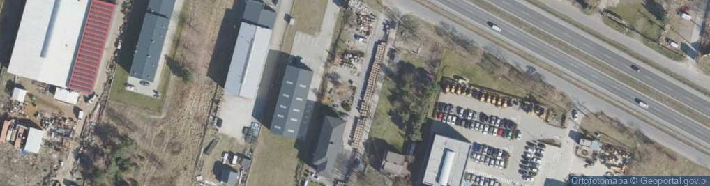 Zdjęcie satelitarne Mitnej Kostka Brukowa Klinkier