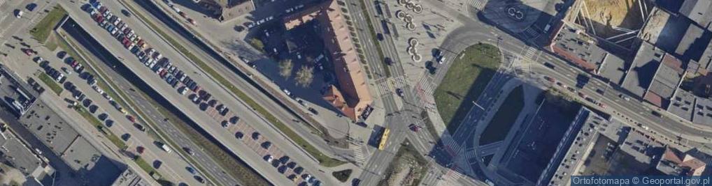 Zdjęcie satelitarne Mostostal Zabrze Gliwickie Przedsiębiorstwo Budownictwa Przemysłowego