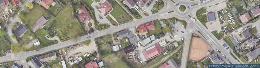 Zdjęcie satelitarne Myjnia Samochodowa Alladyn Woźniak Marcjan i Bułka Jarosław