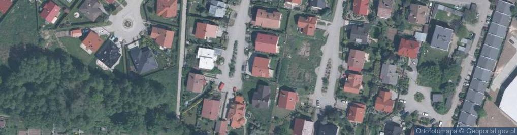 Zdjęcie satelitarne Niedźwiedzki Józef Józef Niedźwiedzki Zakład Murarski