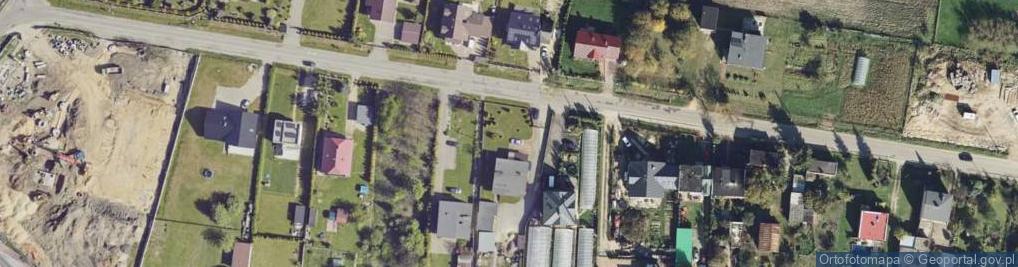 Zdjęcie satelitarne Nowak Sebastian PrzedsiĘbiorstwo Produkcyjno Handlowo Usługowe Nowbud Skrót: P.P.H.U.Nowbud