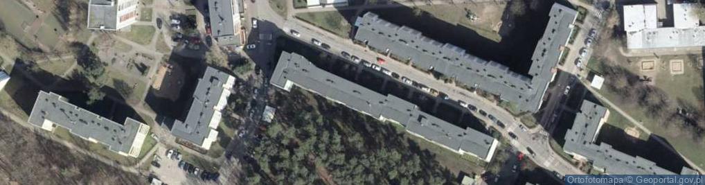Zdjęcie satelitarne Oznakowanie Drogowe Inż.Grzegorz Łozynek