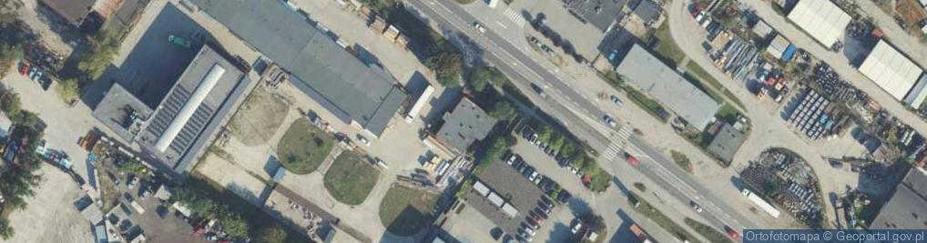 Zdjęcie satelitarne P H U Techso Adam Sobiech Adam Skomski