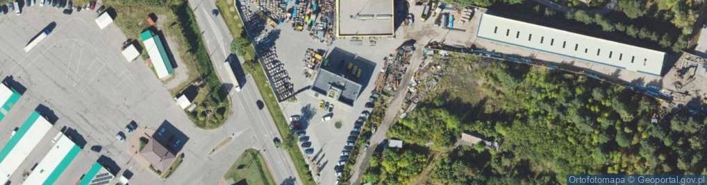 Zdjęcie satelitarne P.w.Adex Adam Łoś, Przedsiębiorstwo Inżynieryjne Aw A.Łoś, w.Pawlowski, B.Mstkowska - Wspólnik Sc Adam Łoś