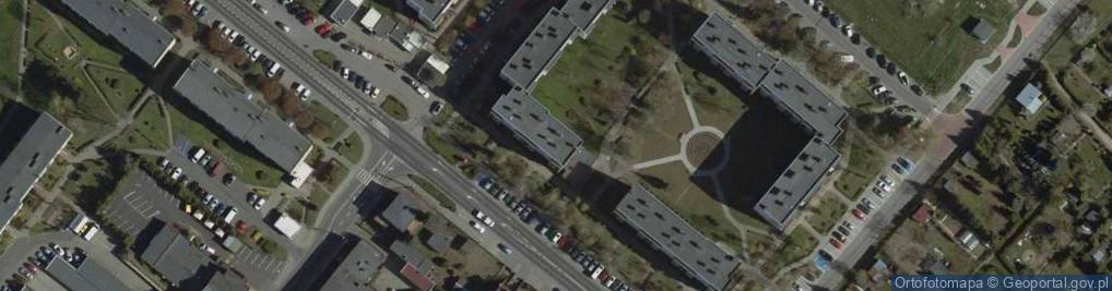 Zdjęcie satelitarne Paweł Dojcz Pracownia Geologiczno-Inżynierska
