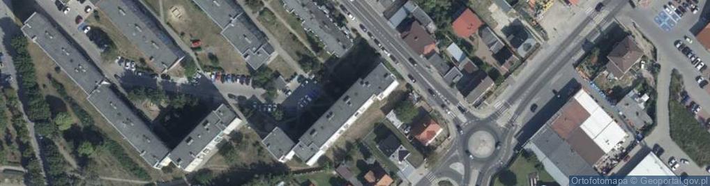 Zdjęcie satelitarne Paweł Grabicki Taris Przedsiębiorstwo Usługowo-Handlowe