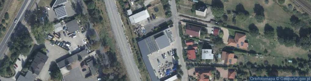 Zdjęcie satelitarne Paweł Kamiński Przedsiębiorstwo Handlowo-Usługowe Elektra